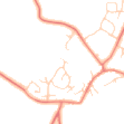 Daytime road noise heatmap for CH3 9HF