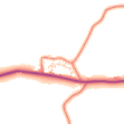 Daytime road noise heatmap for CH3 9SB