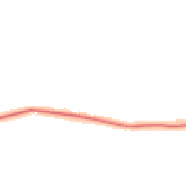 Night-time road noise heatmap for CH3 9SF