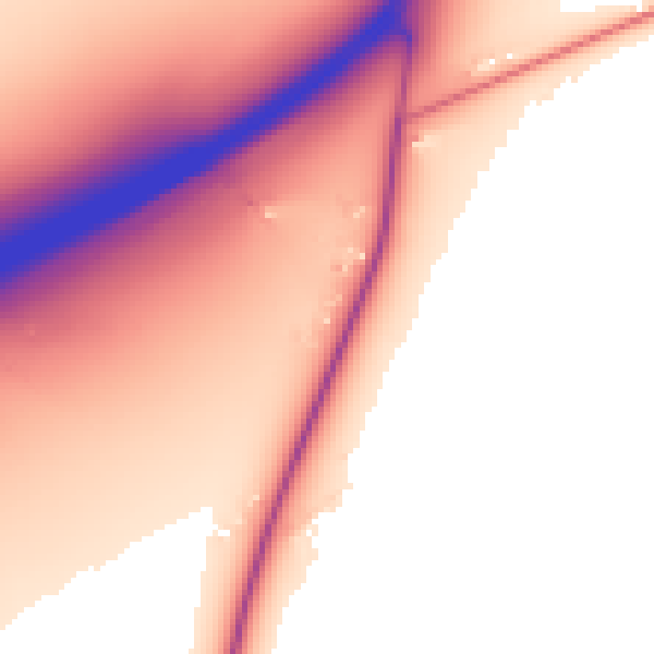 Daytime road noise heatmap for CH4 9DF