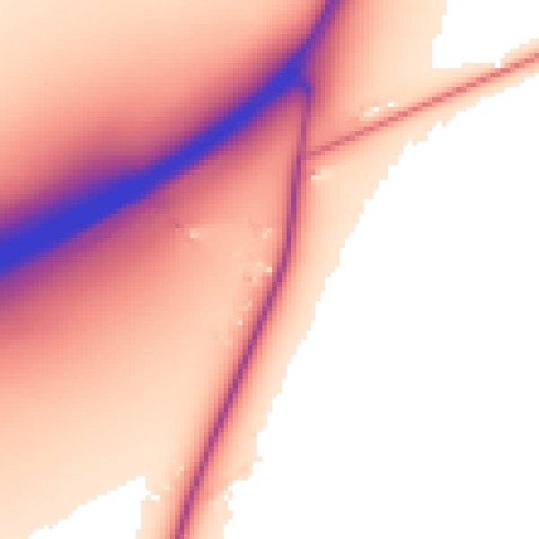 Daytime road noise heatmap for CH4 9DH