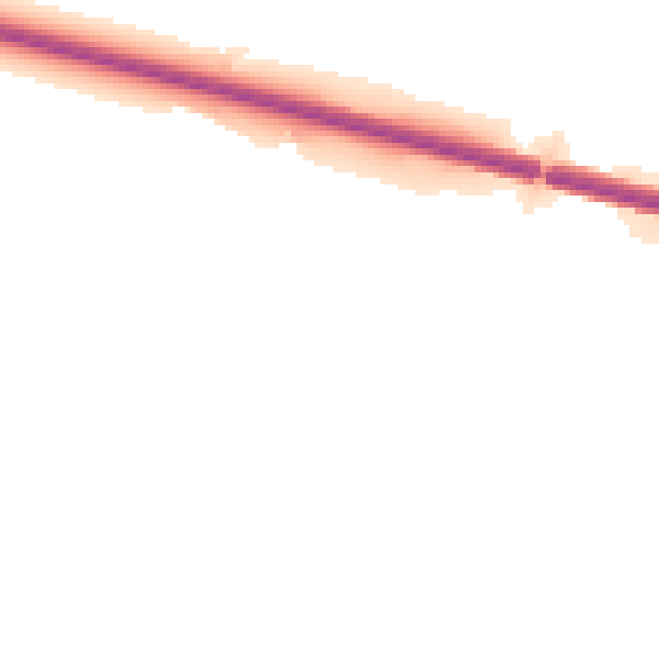 Night-time road noise heatmap for CH4 9LG