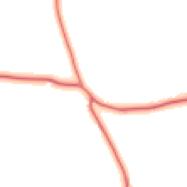 Daytime road noise heatmap for CH4 9LH
