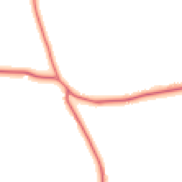 Daytime road noise heatmap for CH4 9LN