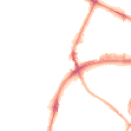Night-time road noise heatmap for CH41 2QQ