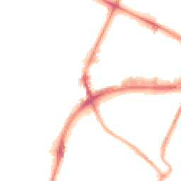 Night-time road noise heatmap for CH41 2QS