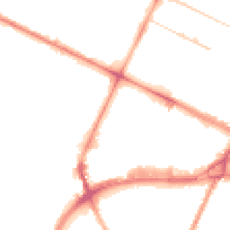 Night-time road noise heatmap for CH41 4FF