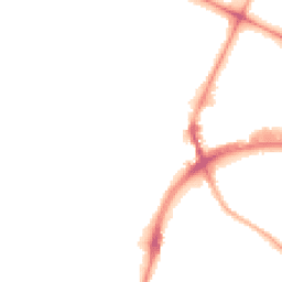 Night-time road noise heatmap for CH41 4FN