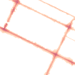 Night-time road noise heatmap for CH41 4HJ
