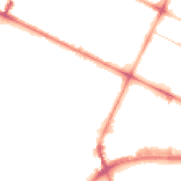 Night-time road noise heatmap for CH41 4LZ