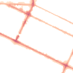 Night-time road noise heatmap for CH41 4NY