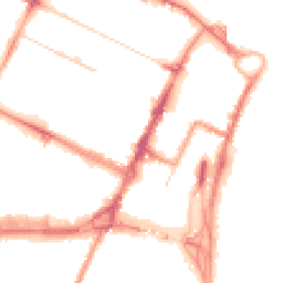 Night-time road noise heatmap for CH41 6AF