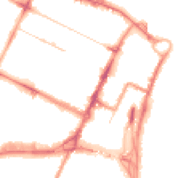 Night-time road noise heatmap for CH41 6SA