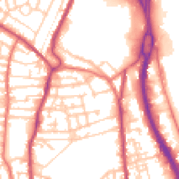 Daytime road noise heatmap for CH41 9DP