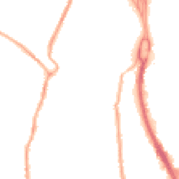 Night-time road noise heatmap for CH41 9DR