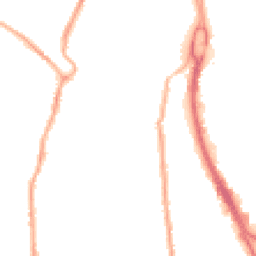 Night-time road noise heatmap for CH41 9EH