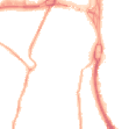 Night-time road noise heatmap for CH41 9HE