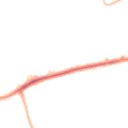 Night-time road noise heatmap for CH43 0SB