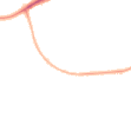 Night-time road noise heatmap for CH43 0TH