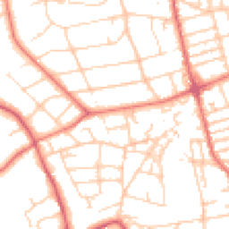 Daytime road noise heatmap for CH43 1XP