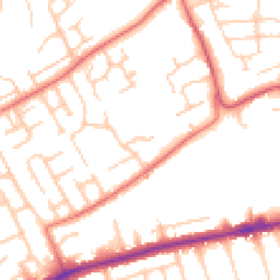 Daytime road noise heatmap for CH43 2LD