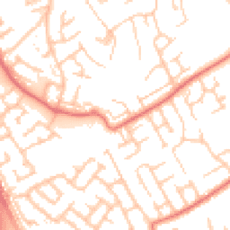 Daytime road noise heatmap for CH43 2NJ