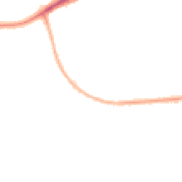 Night-time road noise heatmap for CH43 3DH