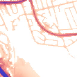 Daytime road noise heatmap for CH43 3DL