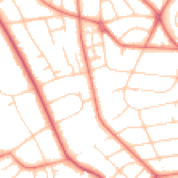 Daytime road noise heatmap for CH43 6TE