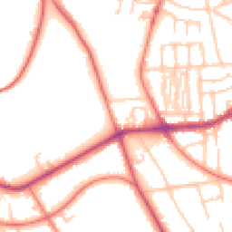 Daytime road noise heatmap for CH43 7PF