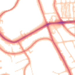 Daytime road noise heatmap for CH43 7PR