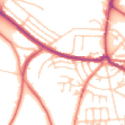 Daytime road noise heatmap for CH43 7SR