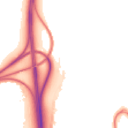 Night-time road noise heatmap for CH43 7ZY