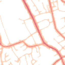 Daytime road noise heatmap for CH43 9EF