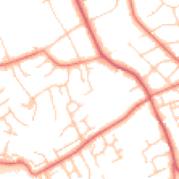 Daytime road noise heatmap for CH43 9JL