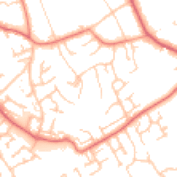 Daytime road noise heatmap for CH43 9TU