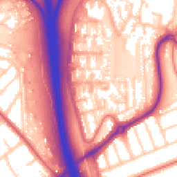 Daytime road noise heatmap for CH43 9XE