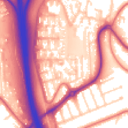 Daytime road noise heatmap for CH43 9XF