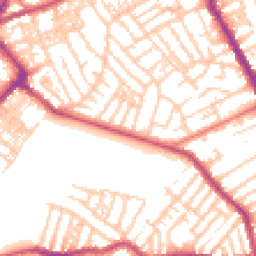 Daytime road noise heatmap for CH44 0AA