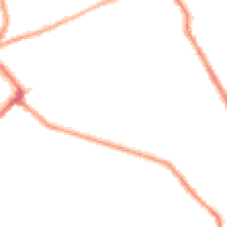 Night-time road noise heatmap for CH44 0AD