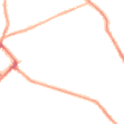 Night-time road noise heatmap for CH44 0AP
