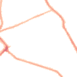 Night-time road noise heatmap for CH44 0AZ