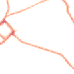Night-time road noise heatmap for CH44 1AX
