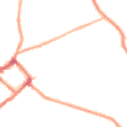 Night-time road noise heatmap for CH44 1AZ