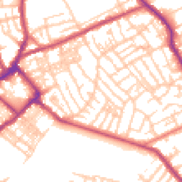Daytime road noise heatmap for CH44 1BG