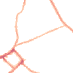 Night-time road noise heatmap for CH44 1BX