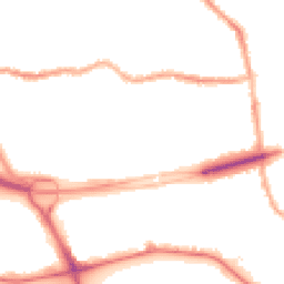 Night-time road noise heatmap for CH44 4BA