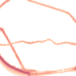 Night-time road noise heatmap for CH44 4DH