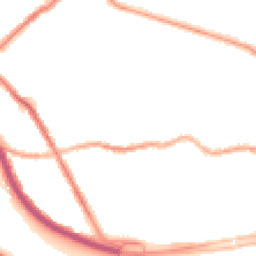 Night-time road noise heatmap for CH44 4DN