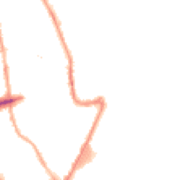 Night-time road noise heatmap for CH44 6LZ